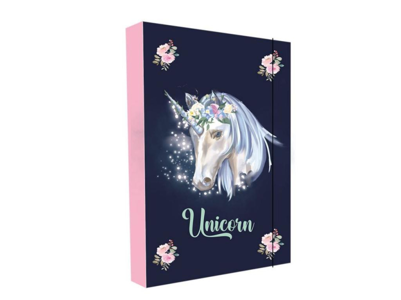 Box na sešity A5, Unicorn