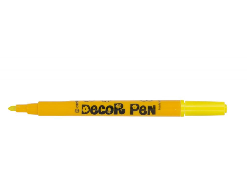 Značkovač, Centropen, 2738, Decorpen, žlutý