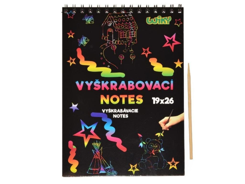 Vyškrabávací blok 26x19cm-10ls