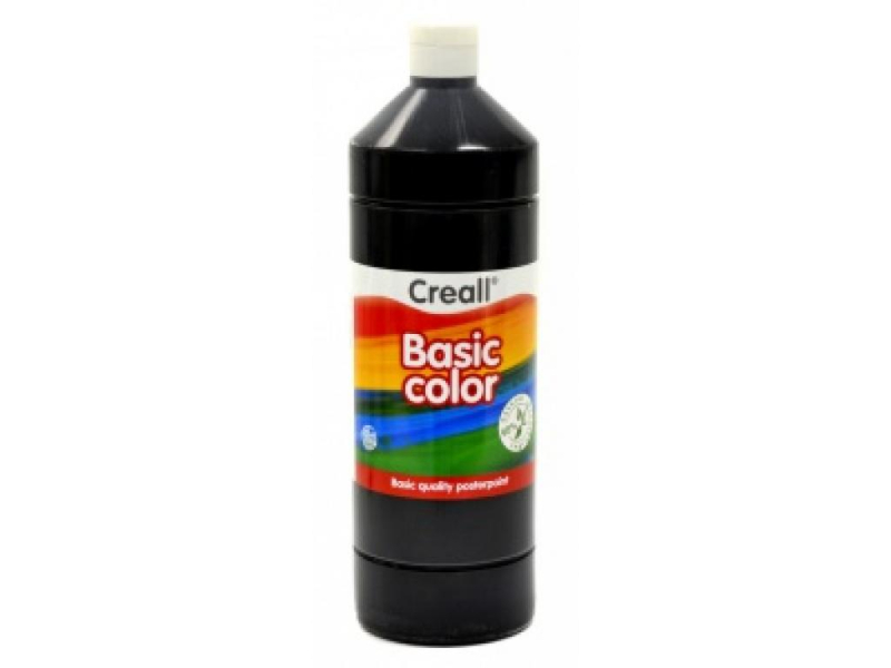 Temperová barva, 1000 ml, Creall, černá