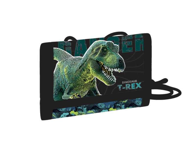 Dětská textilní peněženka Dinosaurus