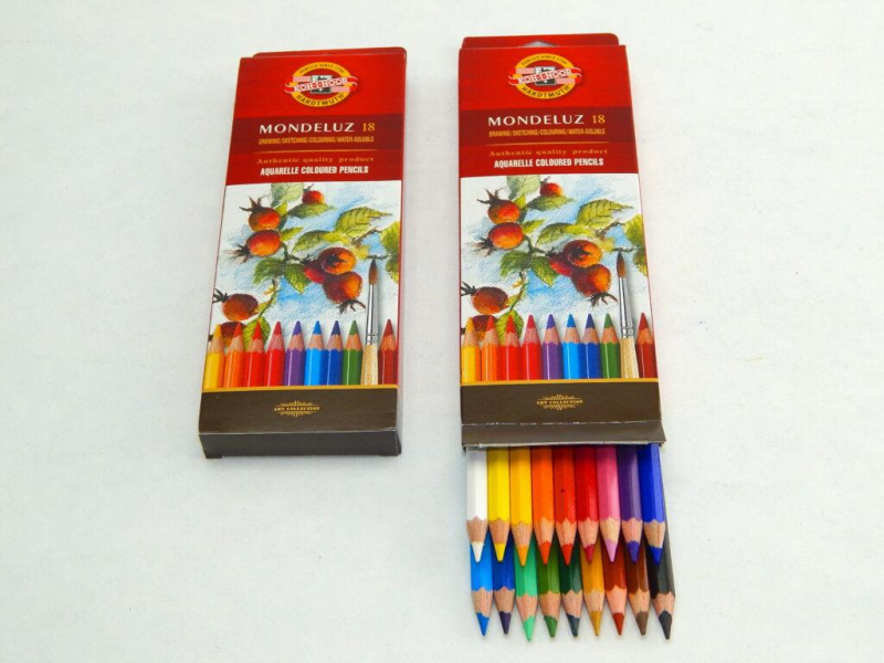 Pastelky akvarelové Kohinoor, 3717-18, Mondeluz