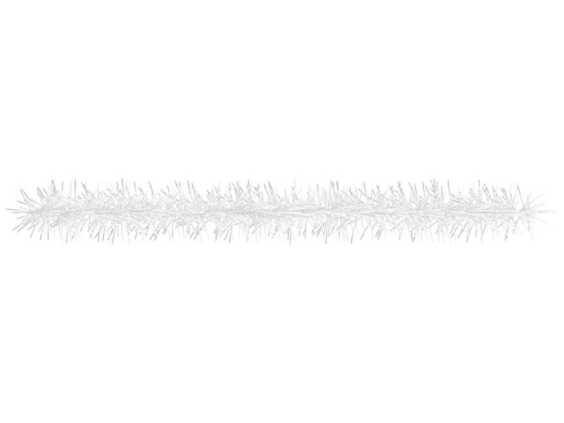 Vánoční řetěz bílý, 5cm-2m