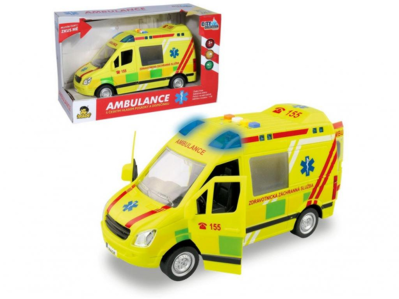 Auto ambulance, český hlas