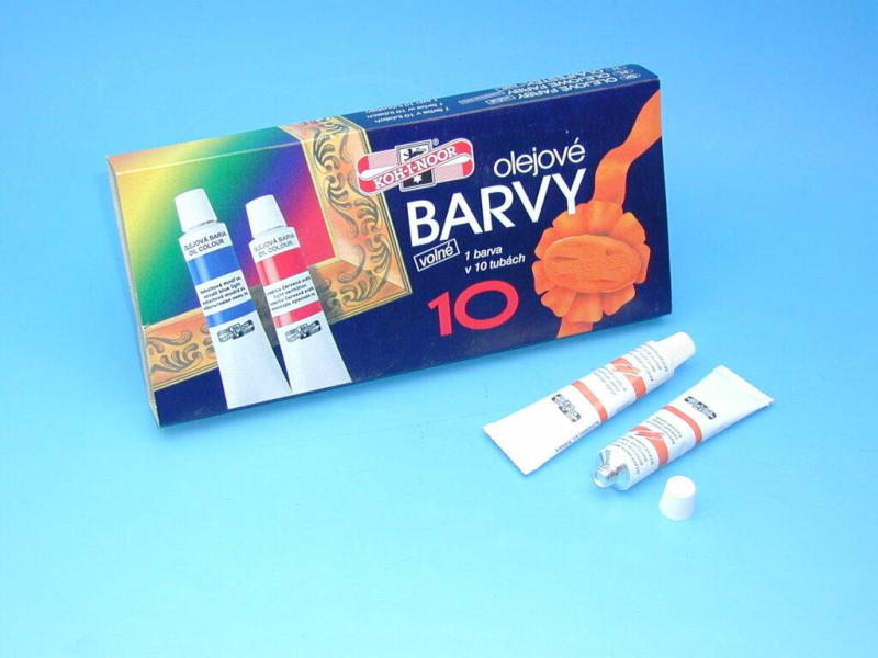 Olejová barva, 16 ml, kadmium oranžová