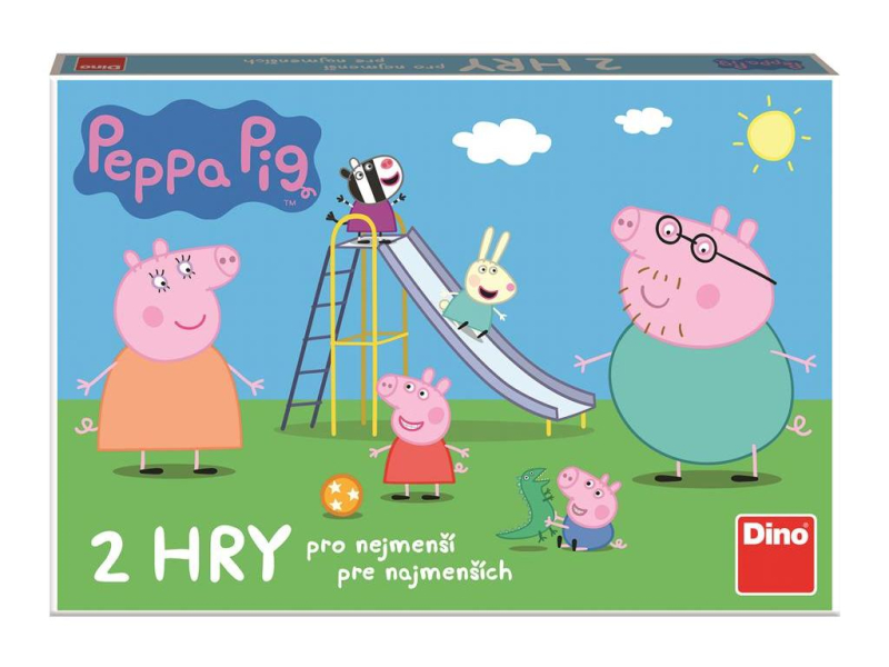 Hra Peppa Pig Pojď si hrát a skluzavky