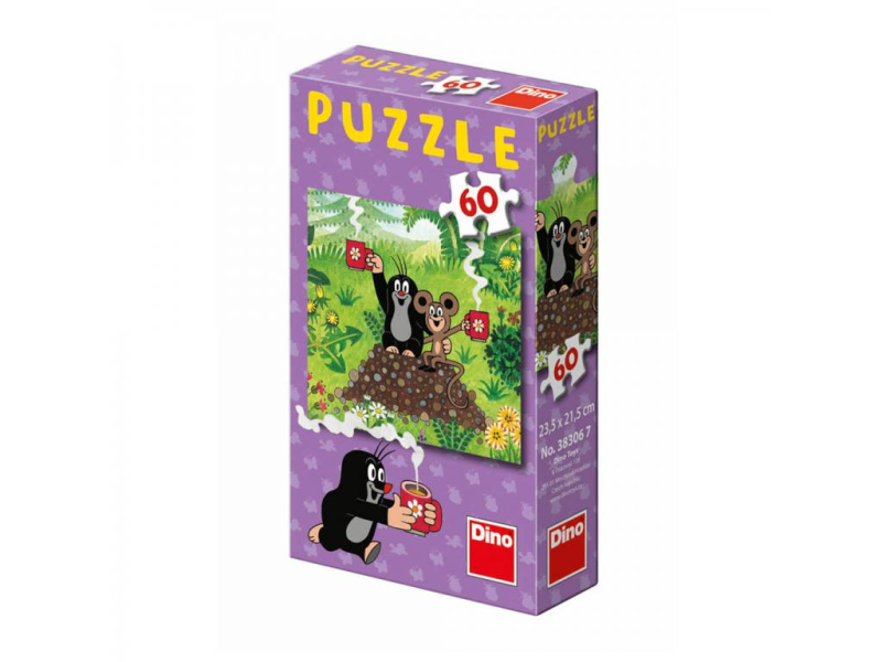 Puzzle 60D Jak Krtek uzdravil myšku