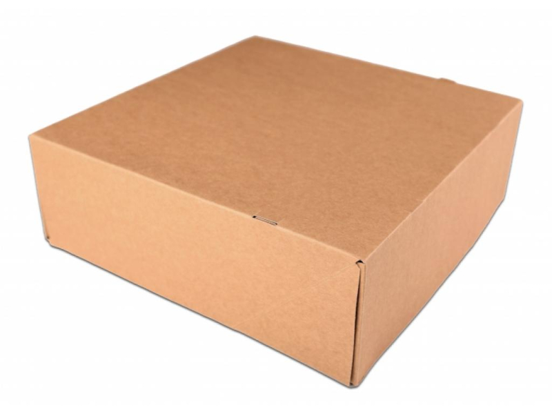 Krabice dortová 20x20x10cm kraft