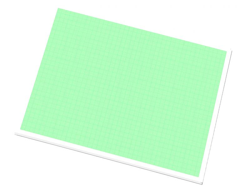 Milimetrový papír A3, 50 listů v bloku