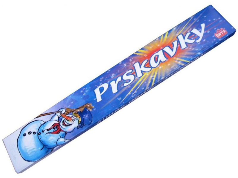 Vánoční prskavky 28cm - 10ks