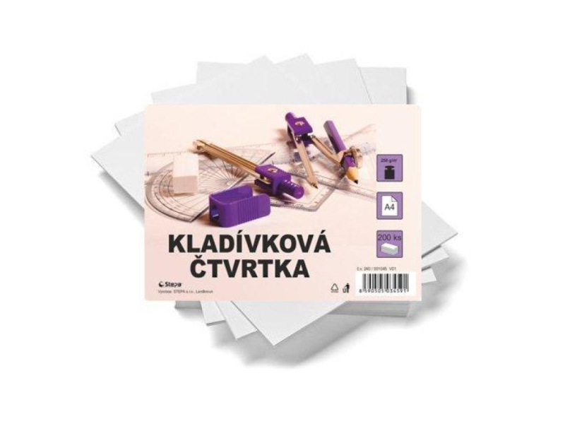 Kladívková čtvrtka A4, 200 listů