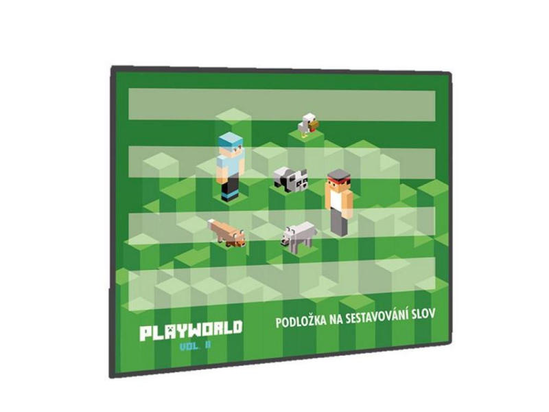 Podložka na sestavování slov A4, Playworld