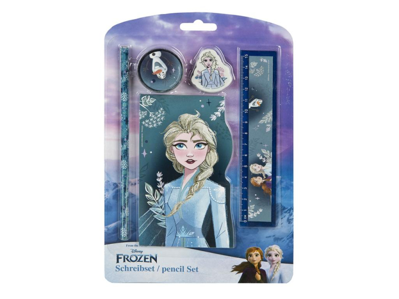 Sada školních potřeb, 5 kusů, Frozen