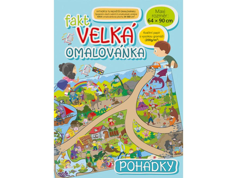 Fakt velká omalovánka, Pohádky