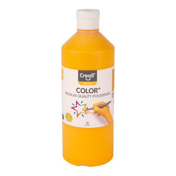 Tempera 500ml creall žlutá tmavě