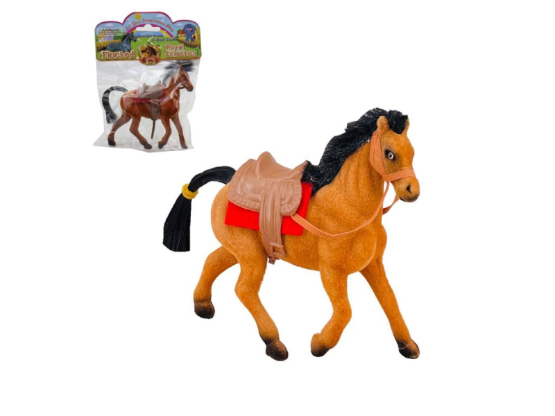 Kůň se sedlem