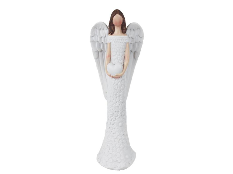 Anděl bílý, 25 cm