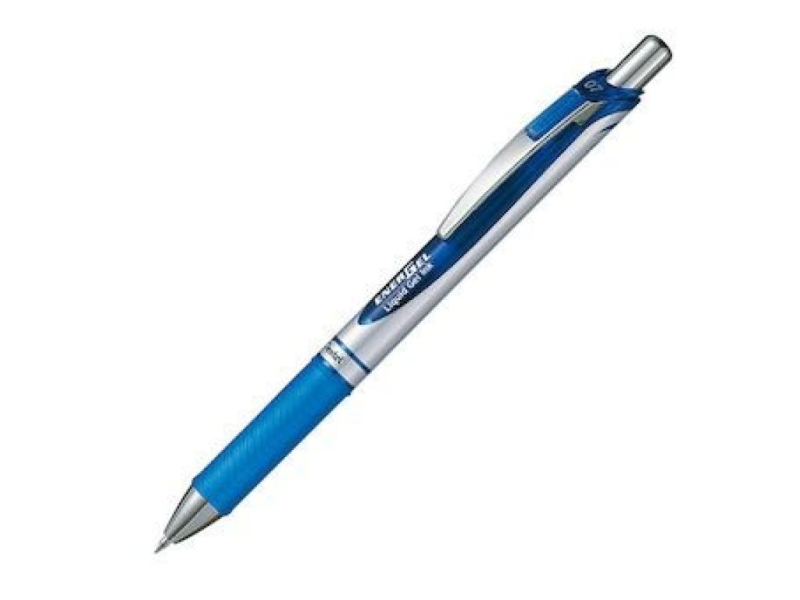 Kuličková tužka gelová, Pentel Energel 07, modrá