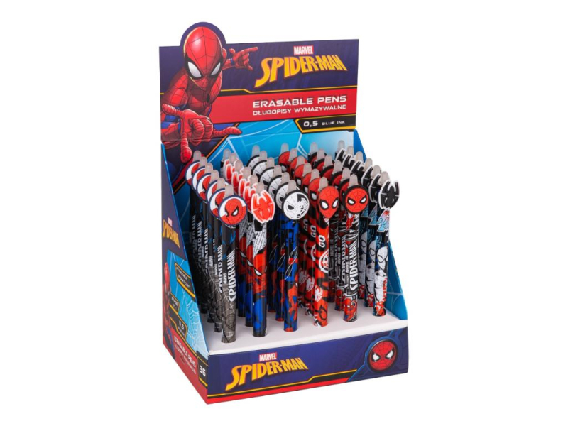 Kuličková tužka gumovací, Spiderman