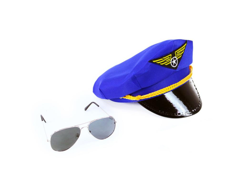 Čepice Pilot s brýlemi