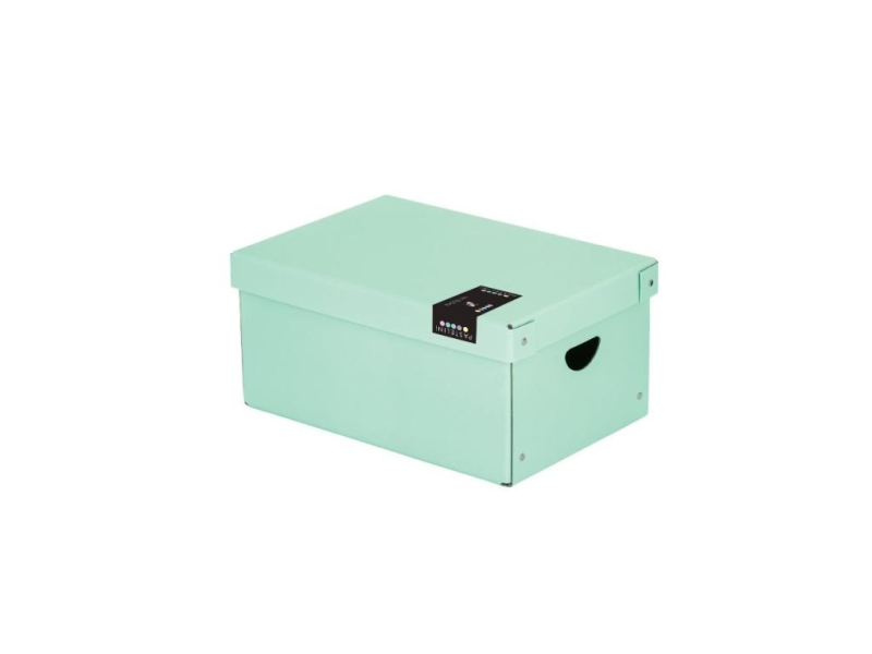 Krabice do lavice 33,5x24x16 pastelini zelená