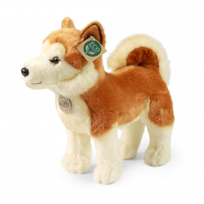 Plyšový pes, Akita Inu, 30 cm