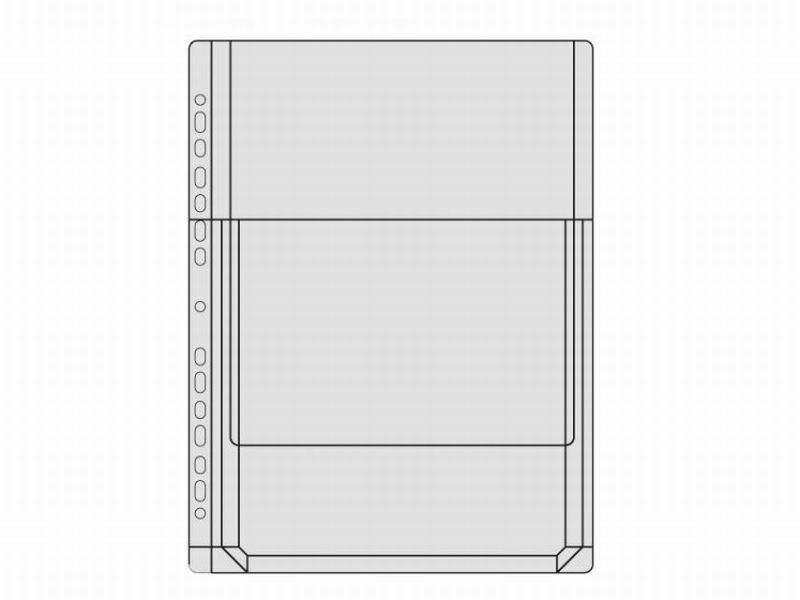 Obal euro A4 U, 170 micronů, jumbo