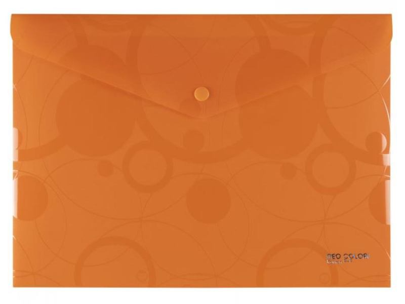 Desky s drukem A4, Neo Colori, oranžová