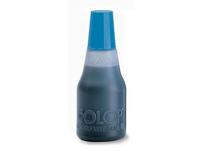 Razítková barva Colop, 25 ml, modrá