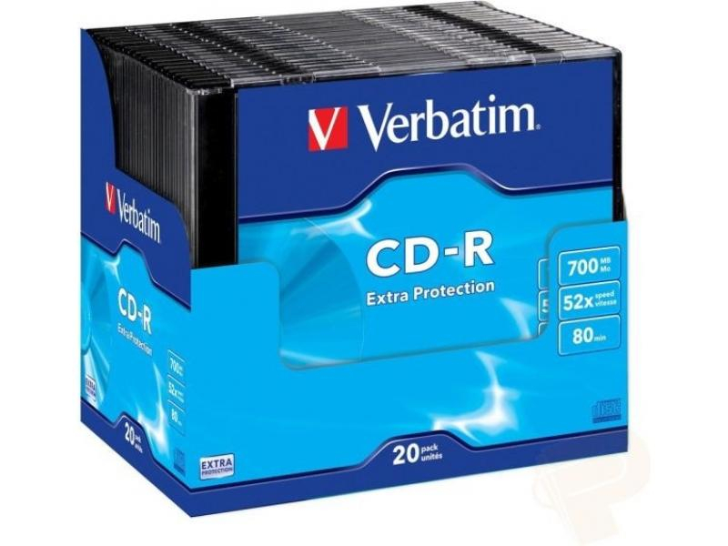 CD-R 700MB, 80 min, Verbatim