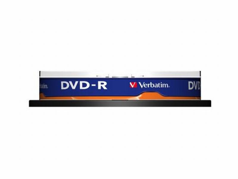 DVD-R 4,7GB, 10 kusů v boxu, Verbatim