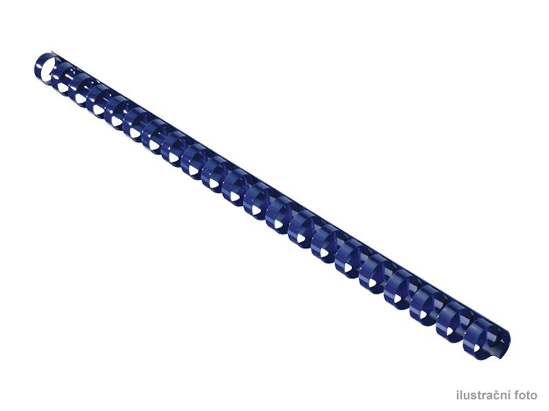 Hřbet kroužkový 12mm modrý
