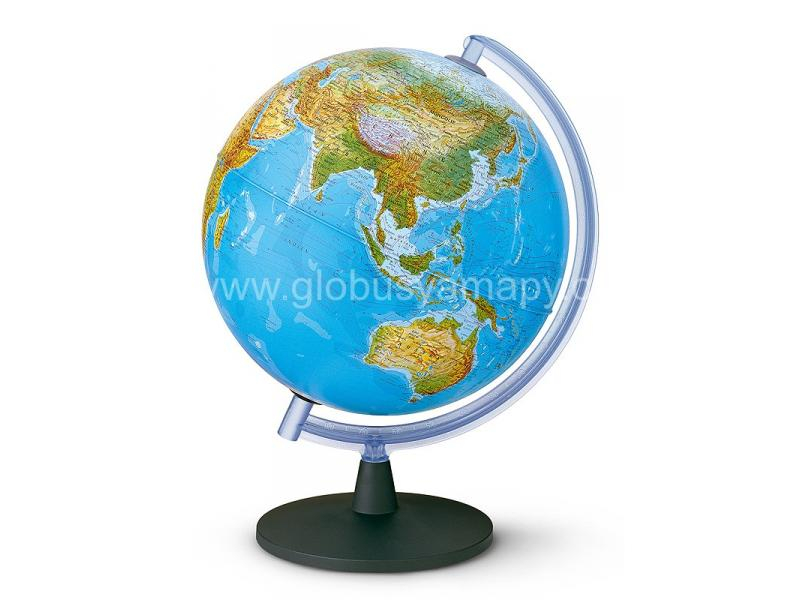 Globus nesvítící, geografický, průměr 30 cm