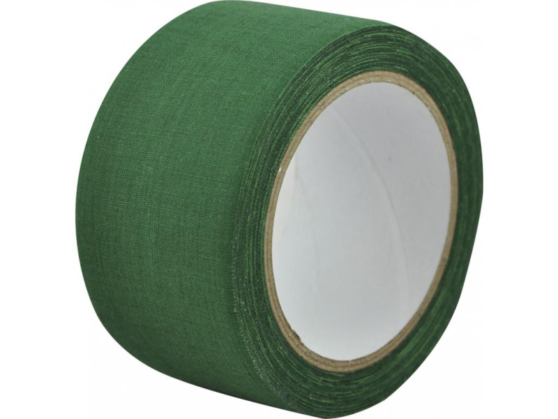 Páska kobercová, textilní, 50 mm x 10 m, zelená