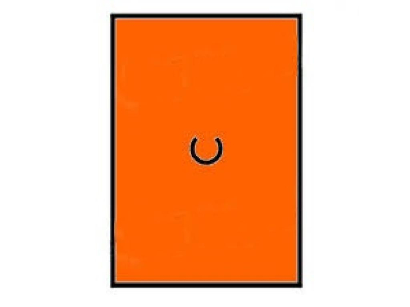 Etikety cenové Motex, 16 x 23 mm, neonově oranžová
