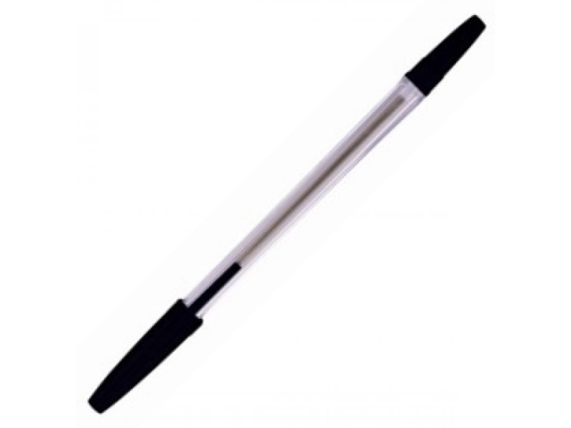 Kuličková tužka, jednorázová, standard, černá