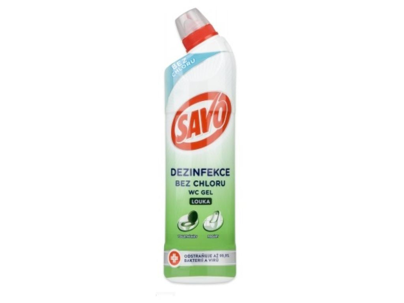 Savo 750 ml, WC čistič, turbo