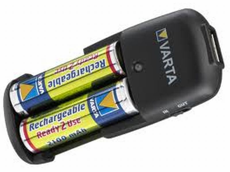 Nabíječka Varta Mini Charger, 2 x AA, AAA, 2100 mAh