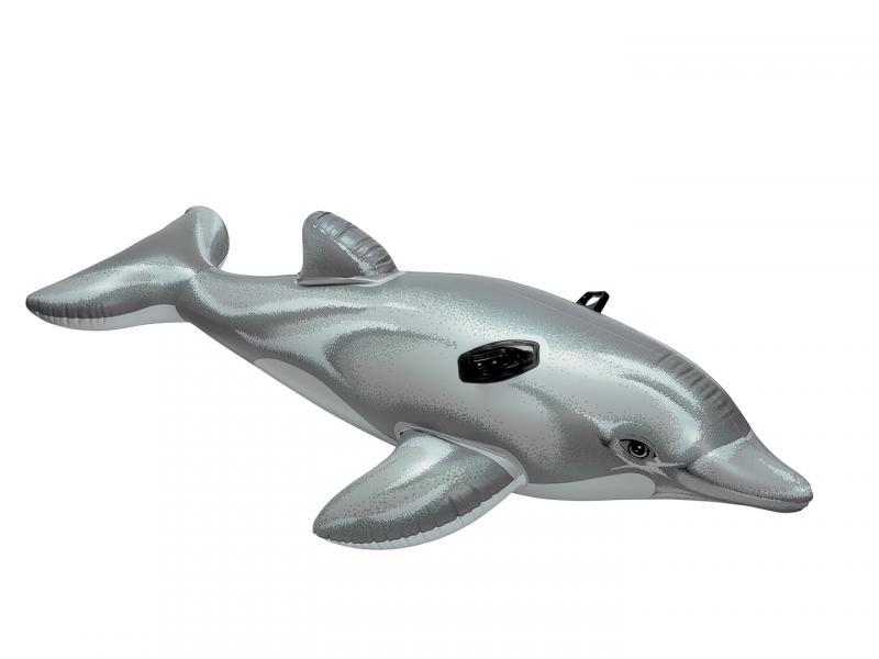 Delfín nafukovací, 175 x 66 cm