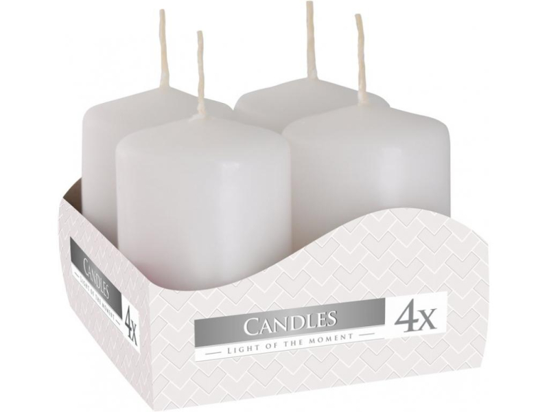 Adventní svíčky, bílé