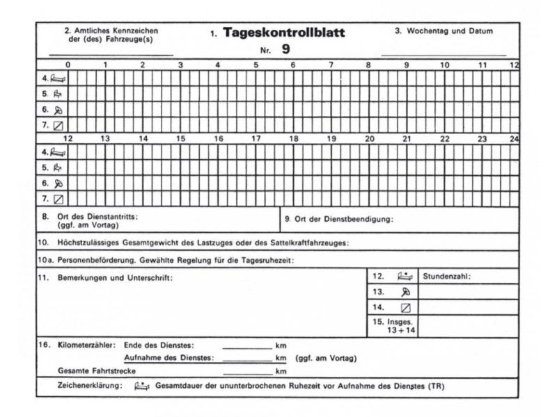 Kontrollbuch A5, Optys