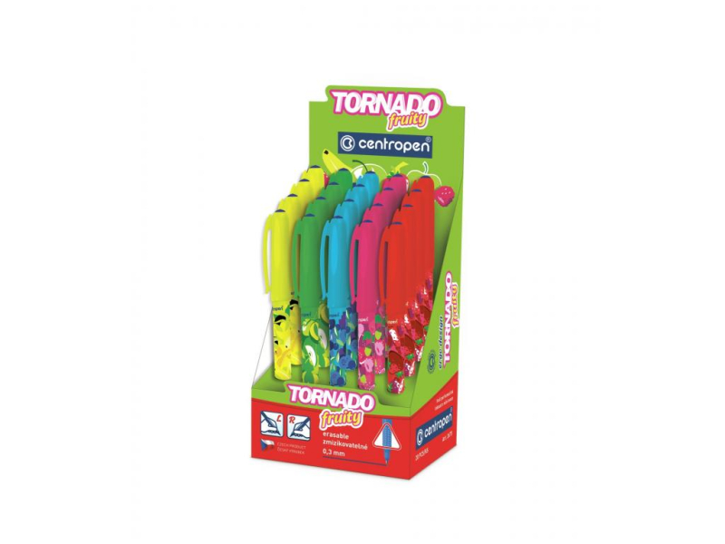 Tornádo, s potiskem FRUITY, s vůní, 20 kusů, Centropen