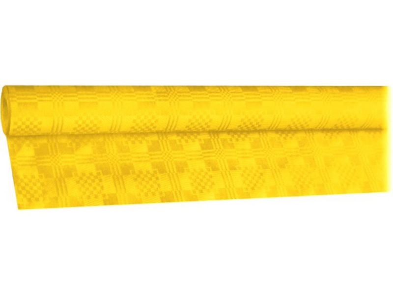 Ubrus papírový role 8 m, žlutý