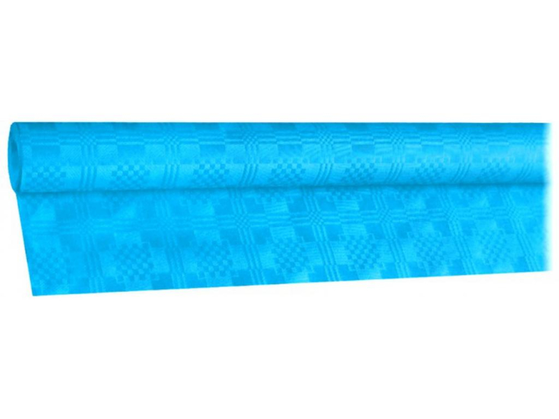 Ubrus papírový role 8 m, světle modrý